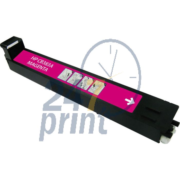 Compatible HP 824A / CB383A Toner Cartridge  Magenta van 247print.nl