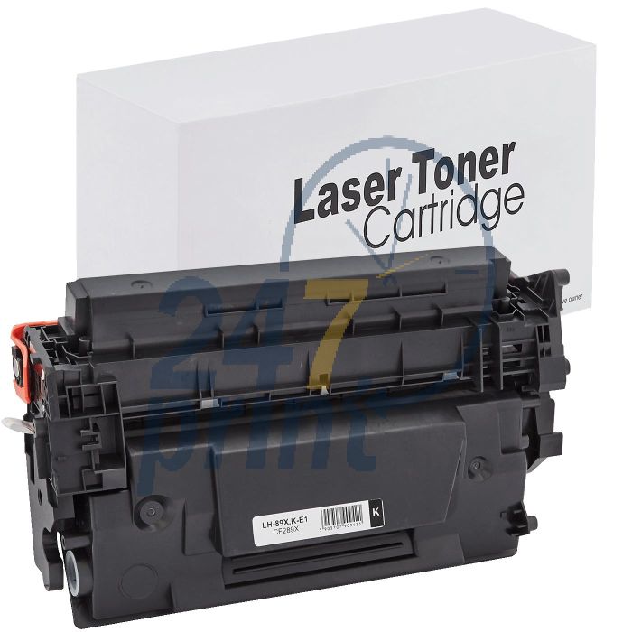 Compatible HP CF289X / 89X Toner Cartridge  Zwart van 247print.nl