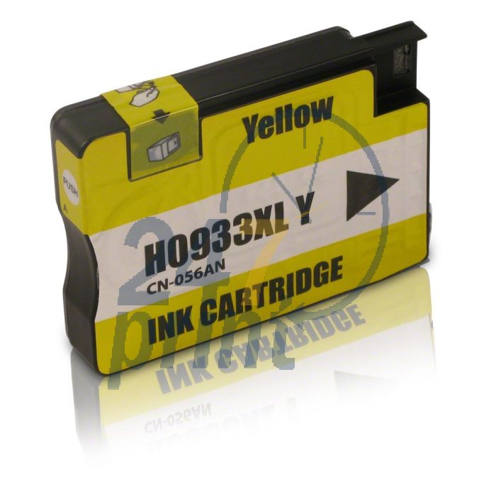 Compatible HP HP 933XLY / CN056AE Inkt Cartridge  Geel van 247print.nl