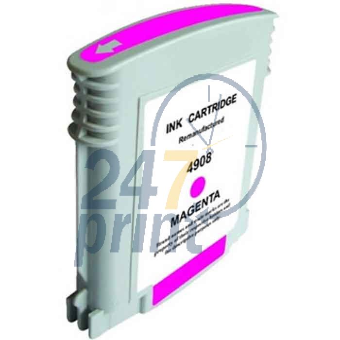 Compatible HP C4908AE Inkt Cartridge  Magenta van 247print.nl