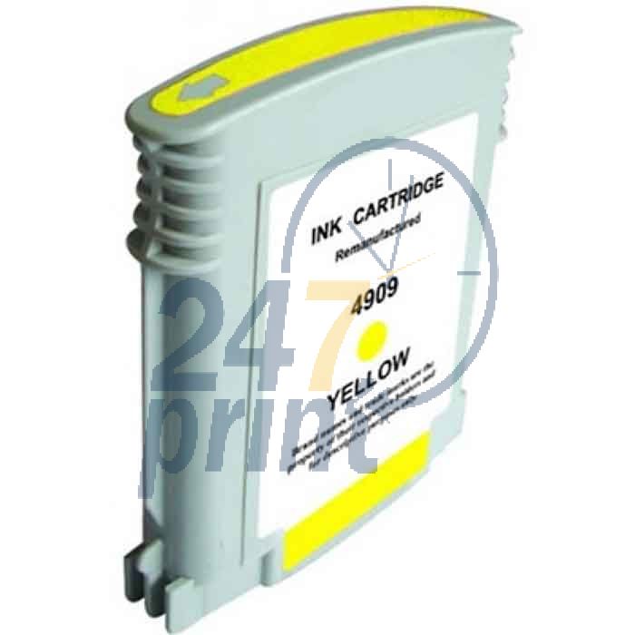 Compatible HP C4909AE Inkt Cartridge Geel van 247print.nl