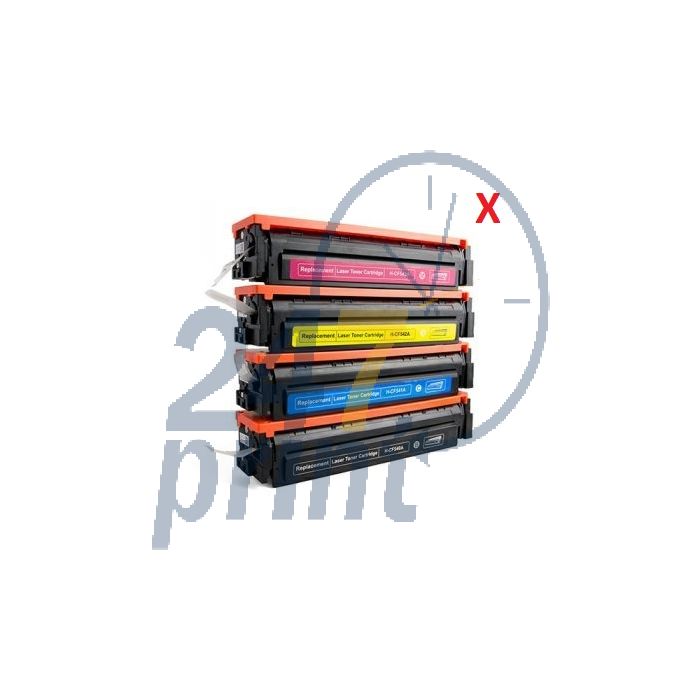 Compatible CANON / HP 054H / 045H / CF541X / CF401X Toner Cartridge  Cyaan van 247print.nl