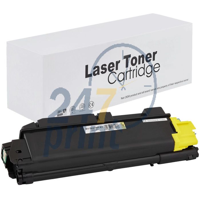Compatible KYOCERA TK-5140Y Toner Cartridge Geel van 247print.nl