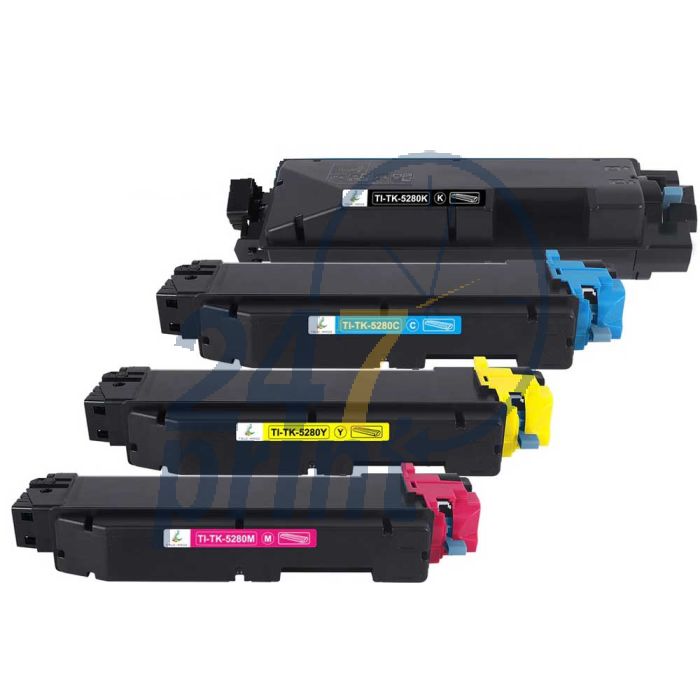 Compatible KYOCERA TK-5280C Toner Cartridge  Cyaan van 247print.nl