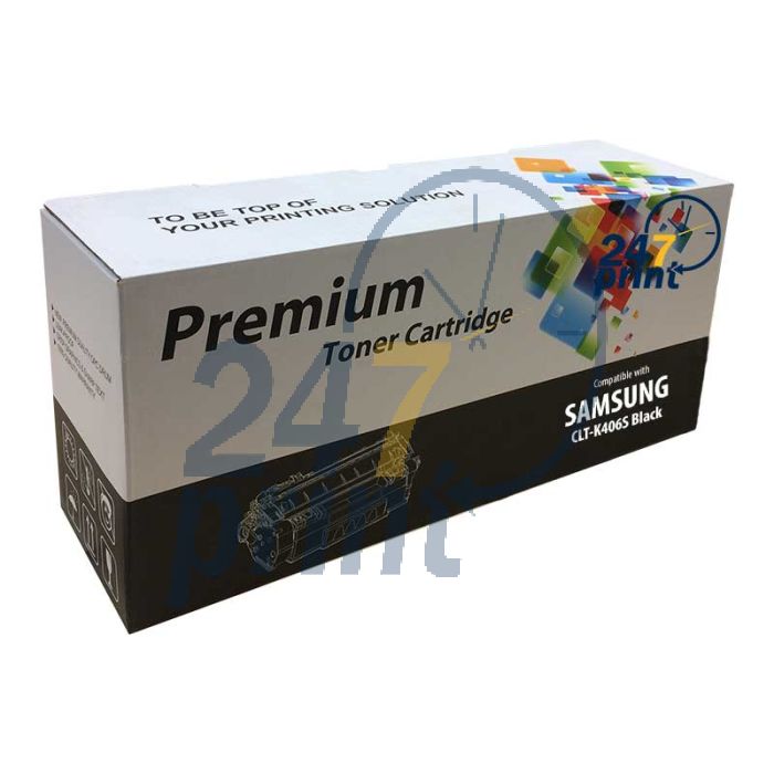 Refilled SAMSUNG CLT-K406S Toner Cartridge  Zwart van 247print.nl