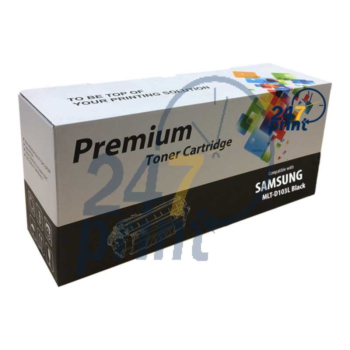 Compatible SAMSUNG MLT-D103L Toner Cartridge  Zwart van 247print.nl