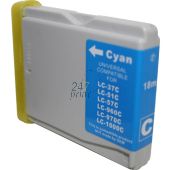 Compatible BROTHER LC-1000C Inkt Cartridge Cyaan van 247print.nl