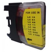 Compatible BROTHER LC-1100Y Inkt Cartridge  Geel van 247print.nl