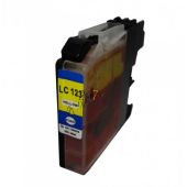 Compatible BROTHER LC-123Y Inkt Cartridge Geel van 247print.nl