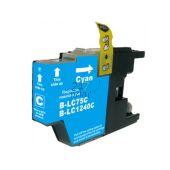 Compatible BROTHER LC-1240C Inkt Cartridge Cyaan van 247print.nl