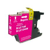 Compatible BROTHER LC-1240M Inkt Cartridge Magenta van 247print.nl