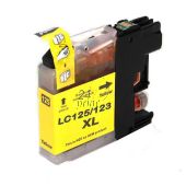Compatible BROTHER LC-125XLY Inkt Cartridge  Geel van 247print.nl