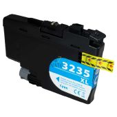 Compatible BROTHER LC-3235 XL Cyan Inkt Cartridge  Cyaan van 247print.nl