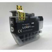 Compatible BROTHER LC-421 / LC421 Inkt Cartridge Zwart van 247print.nl