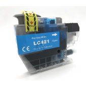 Compatible BROTHER LC-421 / LC421 Inkt Cartridge Cyaan van 247print.nl