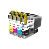 Compatible BROTHER LC-424 Inkt Cartridge  Cyaan van 247print.nl