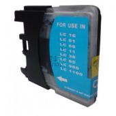Compatible BROTHER LC-980C Inkt Cartridge  Cyaan van 247print.nl