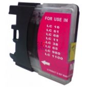 Compatible BROTHER LC-980M Inkt Cartridge  Magenta van 247print.nl