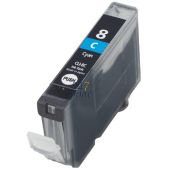 Compatible CANON CLI-8C Inkt Cartridge  Cyaan van 247print.nl