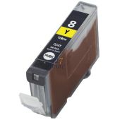 Compatible CANON CLI-8Y Inkt Cartridge  Geel van 247print.nl