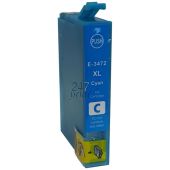 Compatible EPSON 34XL / T3472 Inkt Cartridge  Cyaan van 247print.nl