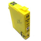 Compatible EPSON 502XL / C13T02W44010 Inkt Cartridge  Geel van 247print.nl