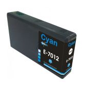 Compatible EPSON T70124010 / T7012 Inkt Cartridge  Cyaan van 247print.nl