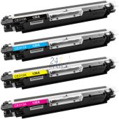 Compatible CANON / HP CE310A / CF350A / CAN729BK Toner Cartridge Zwart van 247print.nl