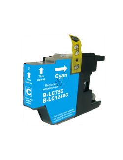 Compatible BROTHER LC-1240C Inkt Cartridge  Cyaan van 247print.nl