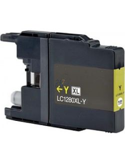 Compatible BROTHER LC-1280XLY Inkt Cartridge Geel van 247print.nl