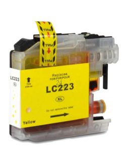 Compatible BROTHER LC-223Y Inkt Cartridge Geel van 247print.nl