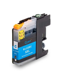 Compatible BROTHER LC-22EC Inkt Cartridge Cyaan van 247print.nl