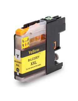 Compatible BROTHER LC-22EY Inkt Cartridge Geel van 247print.nl