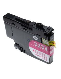 Compatible BROTHER LC-3233M Inkt Cartridge Magenta van 247print.nl