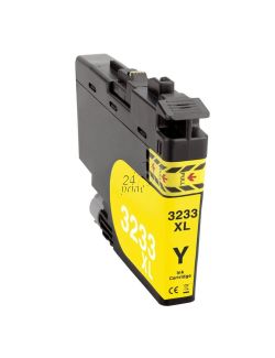 Compatible BROTHER LC-3233Y Inkt Cartridge Geel van 247print.nl