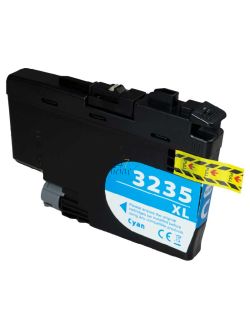 Compatible BROTHER LC-3235 XL Cyan Inkt Cartridge Cyaan van 247print.nl