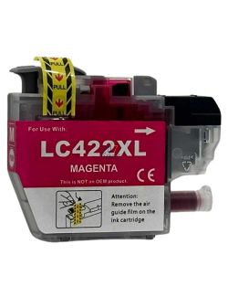 Compatible BROTHER LC-422XL Inkt Cartridge  Magenta van 247print.nl