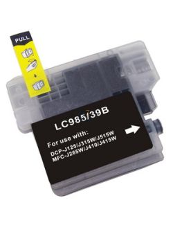Compatible BROTHER LC-985BK Inkt Cartridge  Zwart van 247print.nl