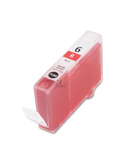 Compatible CANON BCI-6R Inkt Cartridge Rood van 247print.nl