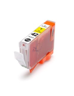 Compatible CANON CLI-42Y Inkt Cartridge Geel van 247print.nl