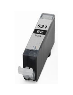 Compatible CANON CLI-521BK Inkt Cartridge Zwart van 247print.nl