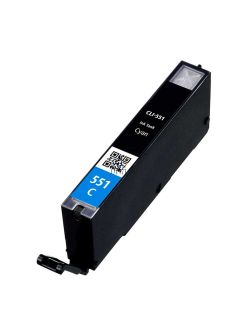 Compatible CANON CLI-551XLC Inkt Cartridge Cyaan van 247print.nl