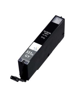 Compatible CANON CLI-551XLGY Inkt Cartridge Grijs van 247print.nl