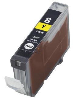 Compatible CANON CLI-8Y Inkt Cartridge Geel van 247print.nl
