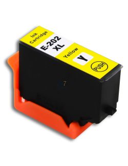 Compatible EPSON 202XL / C13T02H44010 Inkt Cartridge  Geel van 247print.nl