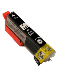 Compatible EPSON 33XL T3361 Inkt Cartridge  Photo Black van 247print.nl
