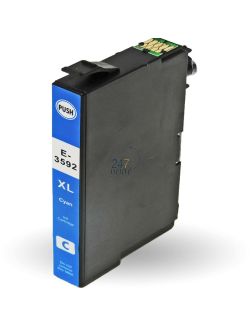 Compatible EPSON 35XL / T3592 Inkt Cartridge Cyaan van 247print.nl