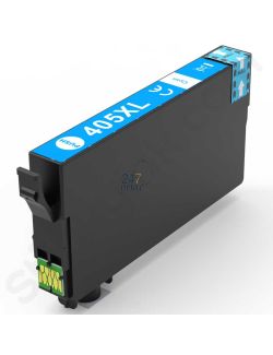 Compatible EPSON 405XL / C13T05H24010 Inkt Cartridge  Cyaan van 247print.nl
