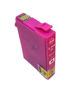 Compatible EPSON 502XL / C13T02W34010 Inkt Cartridge Magenta van 247print.nl