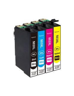 Compatible EPSON 503XL / C13T09R14010 Inkt Cartridge  Zwart van 247print.nl